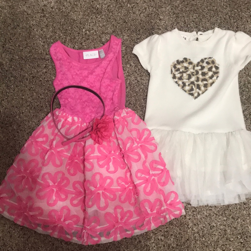 2 adorable little dresses